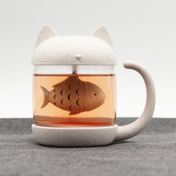 Tazza Gatto con infusore