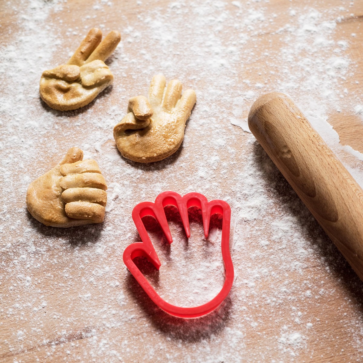 Formina mano per biscotti